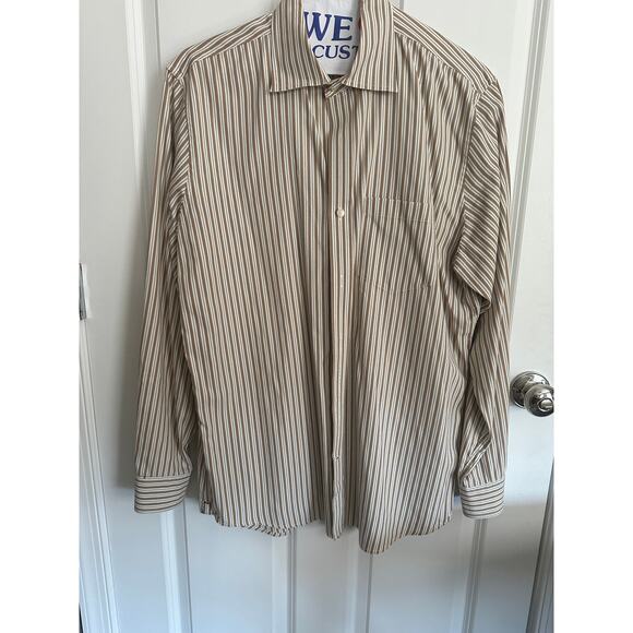 Banana Republic Men's Classic Fit L/S Button Down Shirt Large - Picture 1 of 2